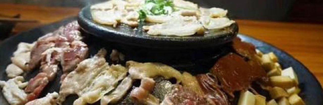 巴倒烫石棉自助烤肉