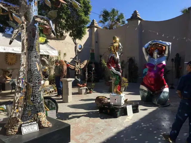 Guide to Spanish Village Art Center: Art Shrine Secluded Inside A Park