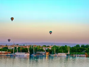 Hot Air Ballooning in Luxor