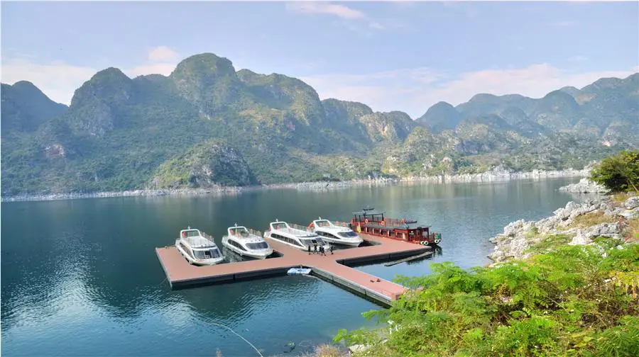 Tourist Wharf, Wanfeng Lake Scenic Area
