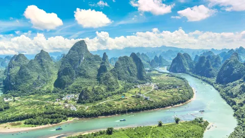 Xianggong Mountain attraction in Yangshuo