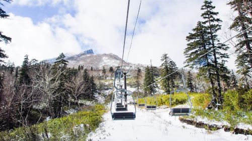 大雪山層雲峽 黑岳口纜車 層雲峽站