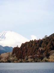 元箱根 石仏 石塔 案内看板