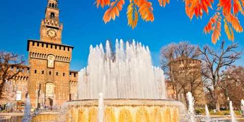 米蘭大教堂+斯福爾扎城堡+米蘭大教堂廣場+森皮奧內公園一日遊