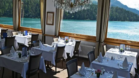 Restaurant Waldhaus am See in 格勞賓登州