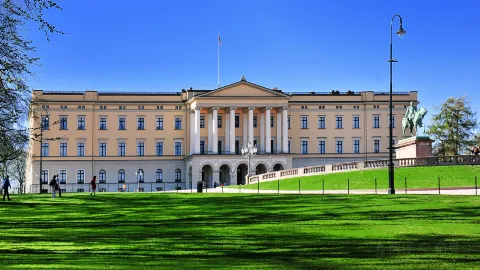 The Royal Palace attraction in Oslo