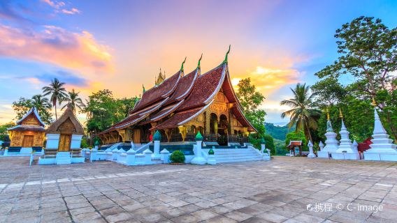 Zonsondergang bekijken in Luang Prabang