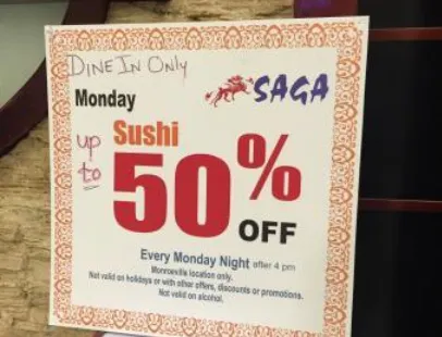 Saga Hibachi Japanese Steak House