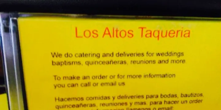 Taqueria Los Altos