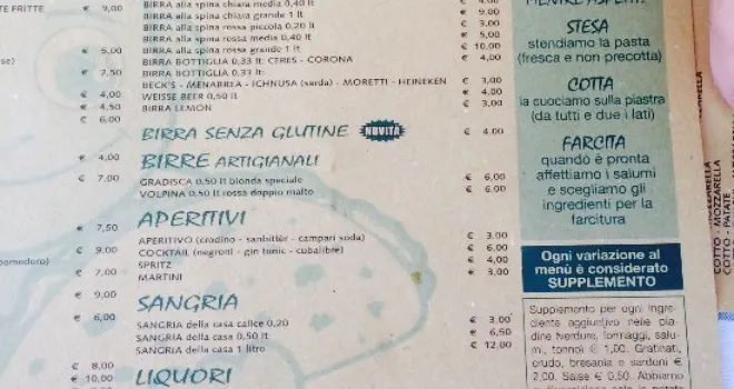 Piadineria Bar Iris Rimini