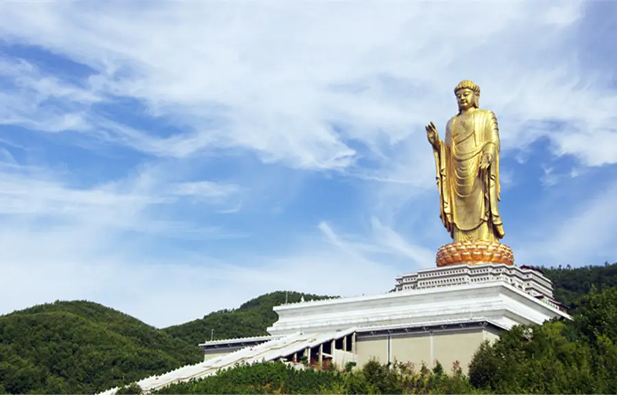 Пейзажный район Большого Будды в Чжэньчж