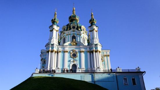 建于1847-1754年间的圣安德烈教堂(乌克兰语: Анд