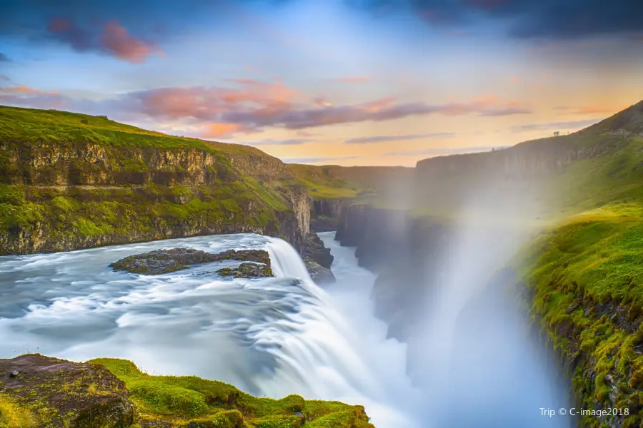 Gullfoss Falls