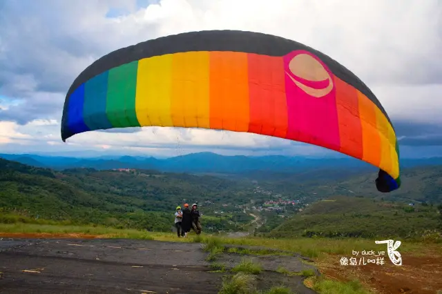 Paragliding in Sabah