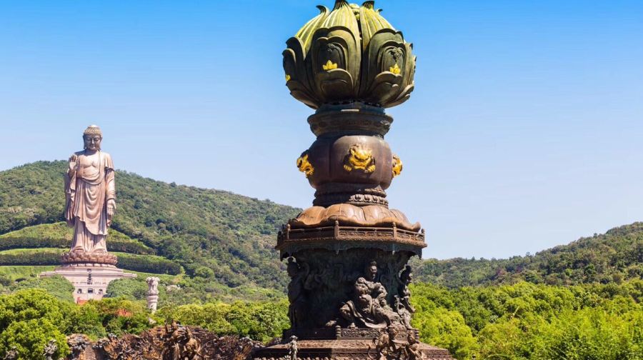 南京出發:無錫靈山大佛+禪意小鎮·拈花灣一日遊【獨立包團】