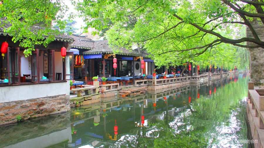 蘇州周莊夜遊【環鎮水上游船+《只此周莊》大型表演】含耳麥