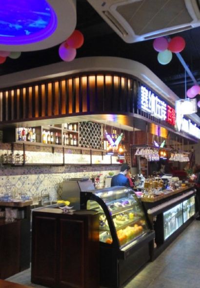 塞纳左岸咖啡西餐厅(群兴购物广场店)