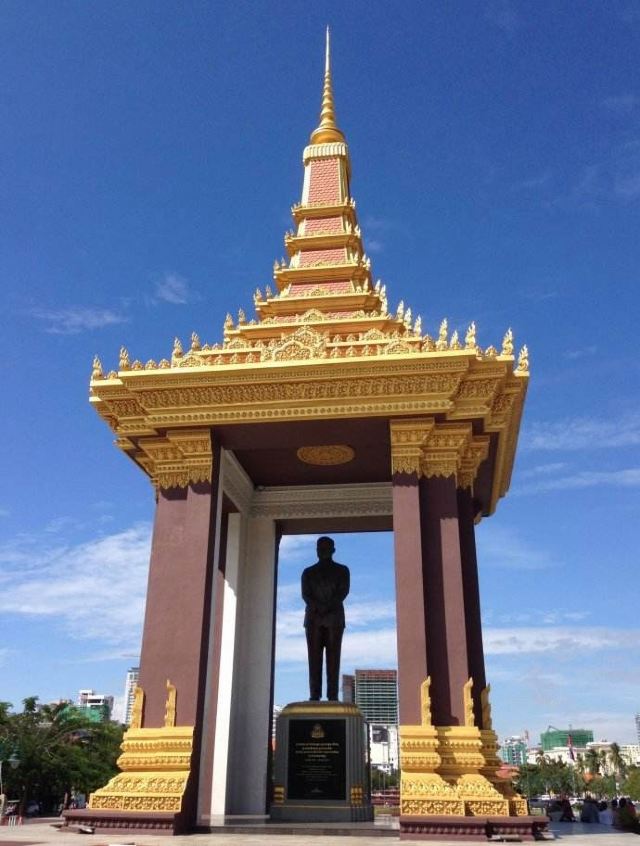 Statue of King Father Norodom Sihanouk