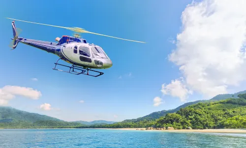 Helicopter in Boracay