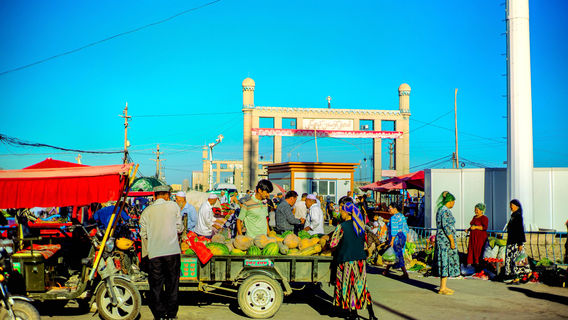 Kuqa Bazaar