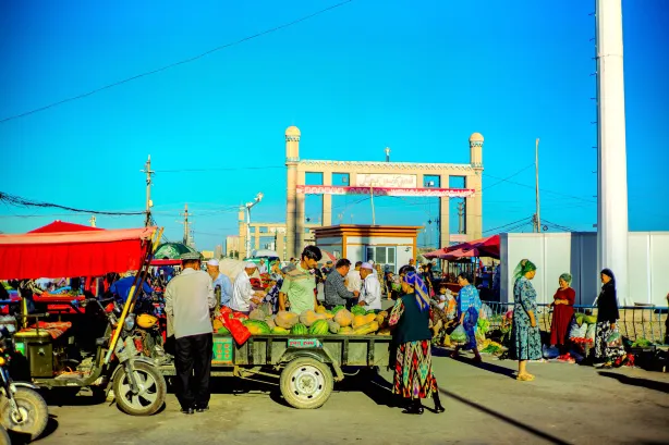 Kuqa Old City International Bazaar