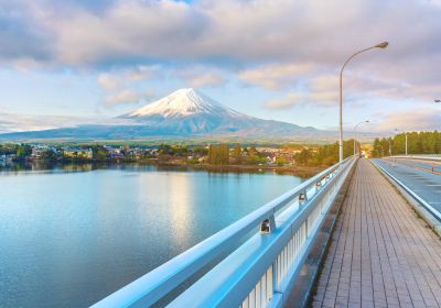 Lake Kawaguchi Ohashi Bridge