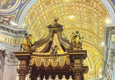 Baldacchino di San Pietro, di Bernini