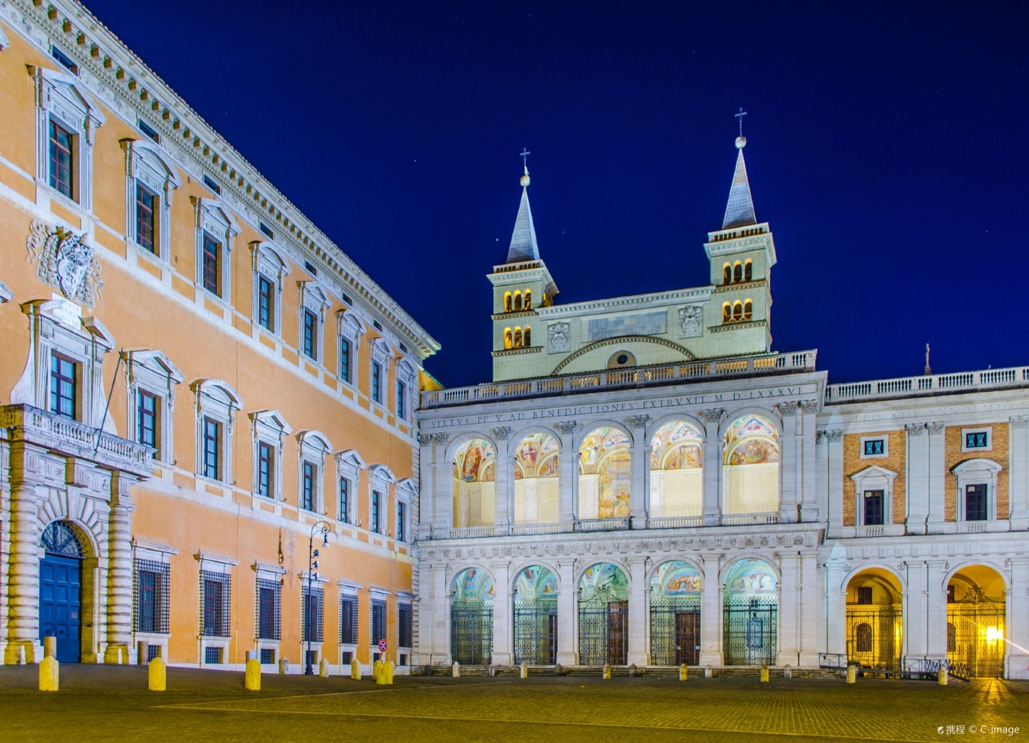 비너스와 로마 신전+콜로세움+콘스탄티누스 개선문+산 조반니 인 라테라노 대성당