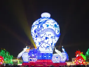 自貢的熱門夜間人氣景點