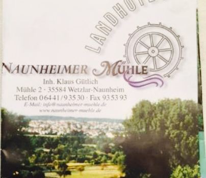Alte Lahnmuhle im Landhotel Naunheimer Muhle