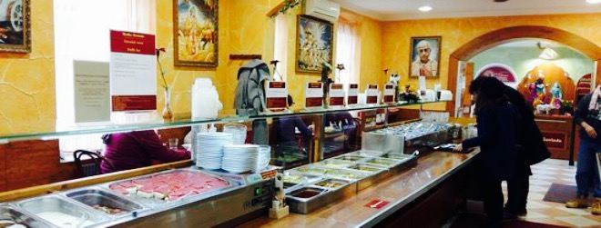 Govinda's vegetarian restaurant
