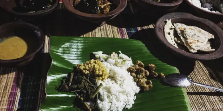 Gamagedara village food