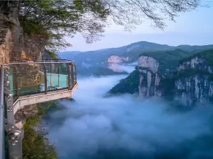 Aizhai Cliffs Glass Skywalk