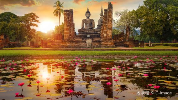 大城府柴瓦塔那蘭寺+邦芭茵夏宮一日遊【大城府動物園】