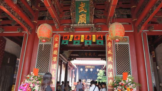 台南祀典武庙为国家一级古蹟，建于明郑时期，并于清朝被官方提升
