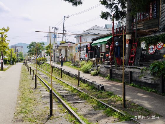 小樽市色內・手宮線跡地