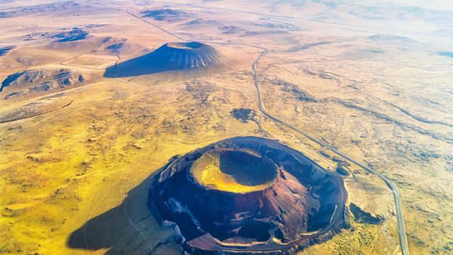 Volcano Sightseeing in Ulanqab