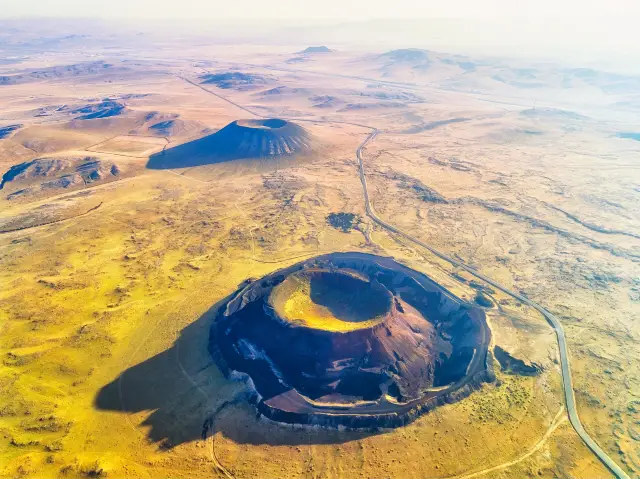 Volcano Views in Ulanqab