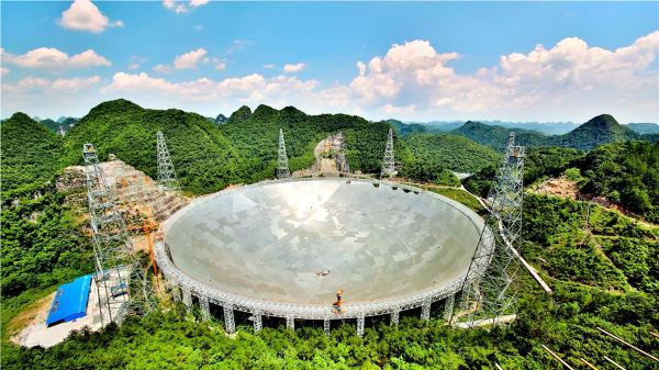 Large Radio Telescope Observation Deck