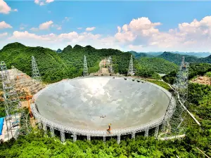 Large Radio Telescope Observation Deck