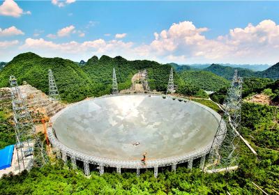 Large Radio Telescope Observation Deck