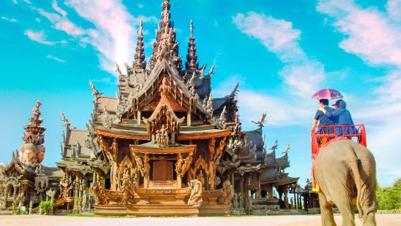 ทัวร์รถส่วนตัว (ออกเดินทางจากบางกอก): วัดศักดิ์สิทธิ์ + วัดเขาชีจาน  + สวนนงนุช  + หาดTutu