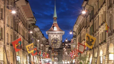 Clock Tower - Zytglogge attraction in Bern