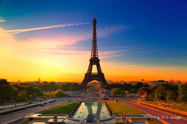 Sunsets in Paris