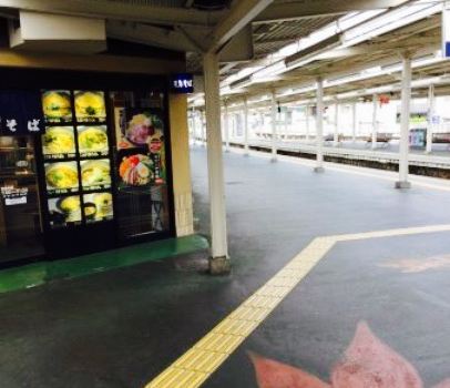 Hankyu Soba Ishibashi Station Yard