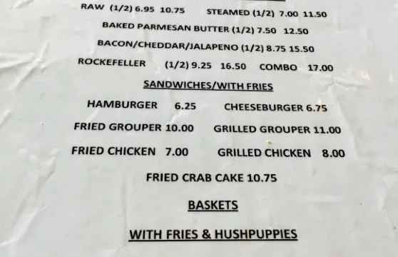 Hole In The Wall Seafood