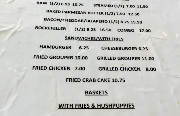 Hole In The Wall Seafood