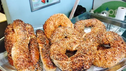 Fialkoff's Kosher Pizza at Poppy's Bagels in Teaneck