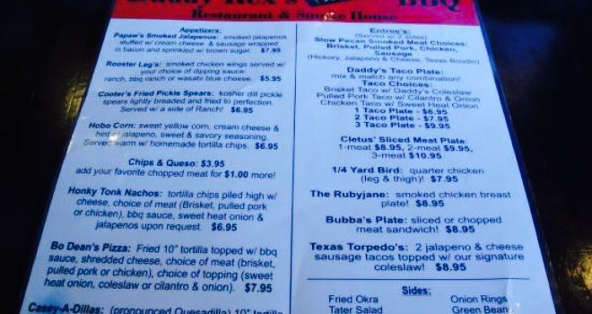 Daddy Rex's Twisted BBQ