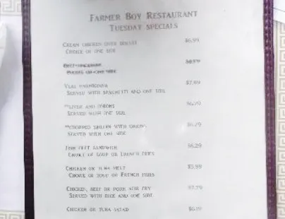 Farmer Boy Restaurant